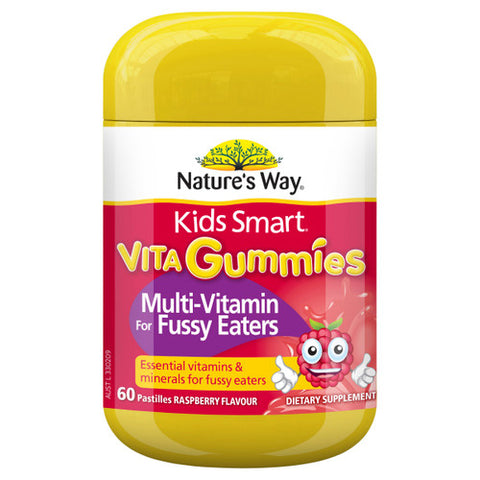 Nature's Way Kids Smart Vita Gummies Multi-Vitamin for Fussy Eaters (60 Gummies) Nature's Way Kids Smart Vita Gummies Multi-Vitamin for Fussy Eaters (60 Gummies)