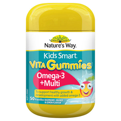 Nature's Way Kids Smart Vita Gummies Omega-3 + Multi 50c Nature's Way Kids Smart Vita Gummies Omega-3 + Multi 50c