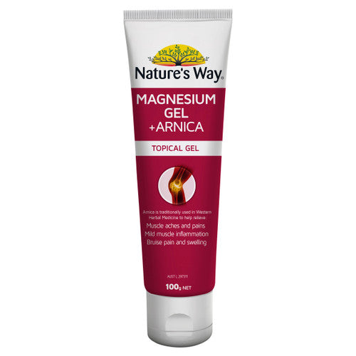 Nature's Way Magnesium Gel + Arnica 100g Nature's Way Magnesium Gel + Arnica 100g