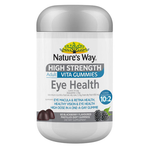 Nature's Way High Strength Adult Vita Gummies Eye Health 60 Gummies Nature's Way High Strength Adult Vita Gummies Eye Health 60 Gummies