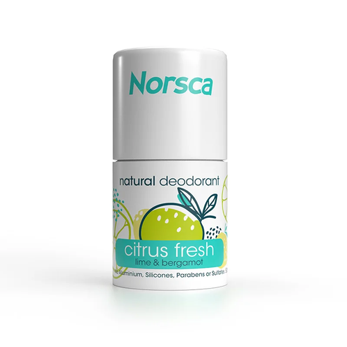 Norsca Natural Citrus Fresh Roll On Deodorant 50ml Norsca Natural Citrus Fresh Roll On Deodorant 50ml