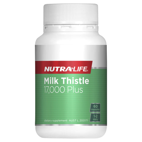 Nutra-Life Milk Thistle 17000 Plus 60 Capsules Nutra-Life Milk Thistle 17000 Plus 60 Capsules