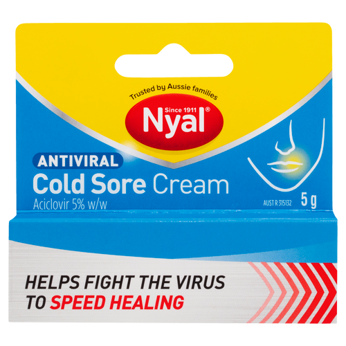 Nyal Antiviral Cold Sore Cream 5g Nyal Antiviral Cold Sore Cream 5g