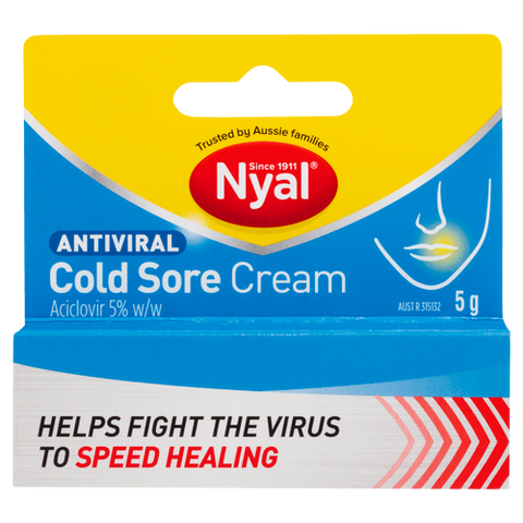 Nyal Antiviral Cold Sore Cream 5g Nyal Antiviral Cold Sore Cream 5g