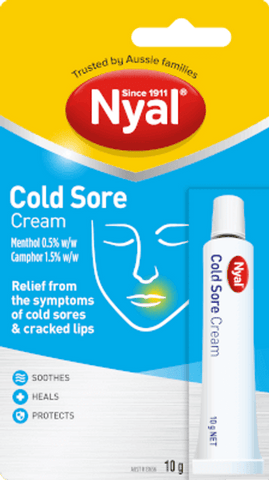 Nyal Cold Sore Cream 10g Nyal Cold Sore Cream 10g