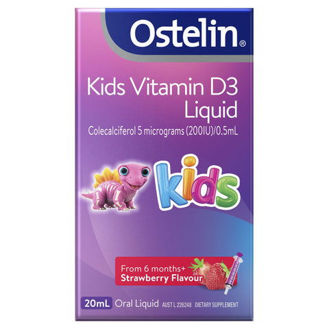Ostelin Kids Vitamin D3 Liquid 20mL Ostelin Kids Vitamin D3 Liquid 20mL
