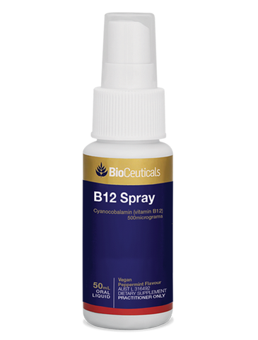BioCeuticals B12 Spray 50mL Oral Liquid BioCeuticals B12 Spray 50mL Oral Liquid
