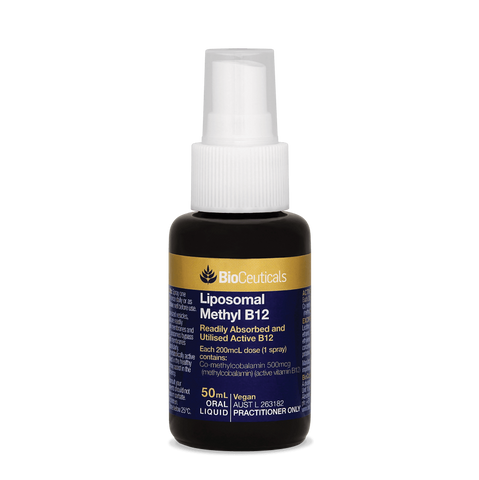BioCeuticals Liposomal Methyl B12 Spray 50mL BioCeuticals Liposomal Methyl B12 Spray 50mL
