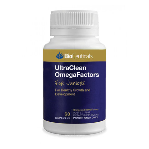 BioCeuticals UltraClean OmegaFactors For Juniors 60 Capsules BioCeuticals UltraClean OmegaFactors For Juniors 60 Capsules
