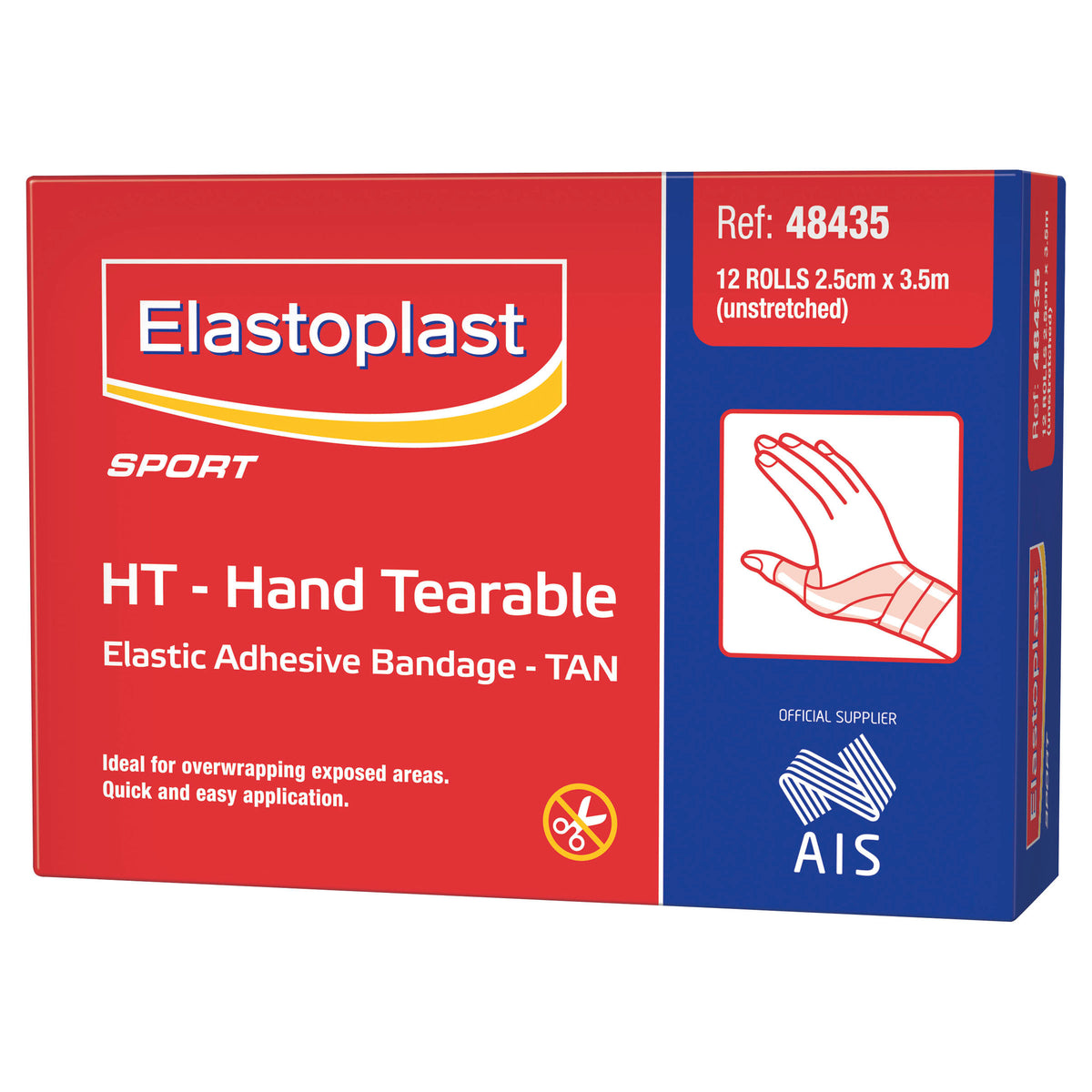 Elastoplast Sport Hand Tearable Elastic Adhesive Bandage 2.5cm x 3.5m