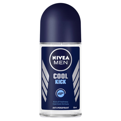 NIVEA NIVEA MEN Cool Kick Anti-Perspirant Roll-On Deodorant 50ml