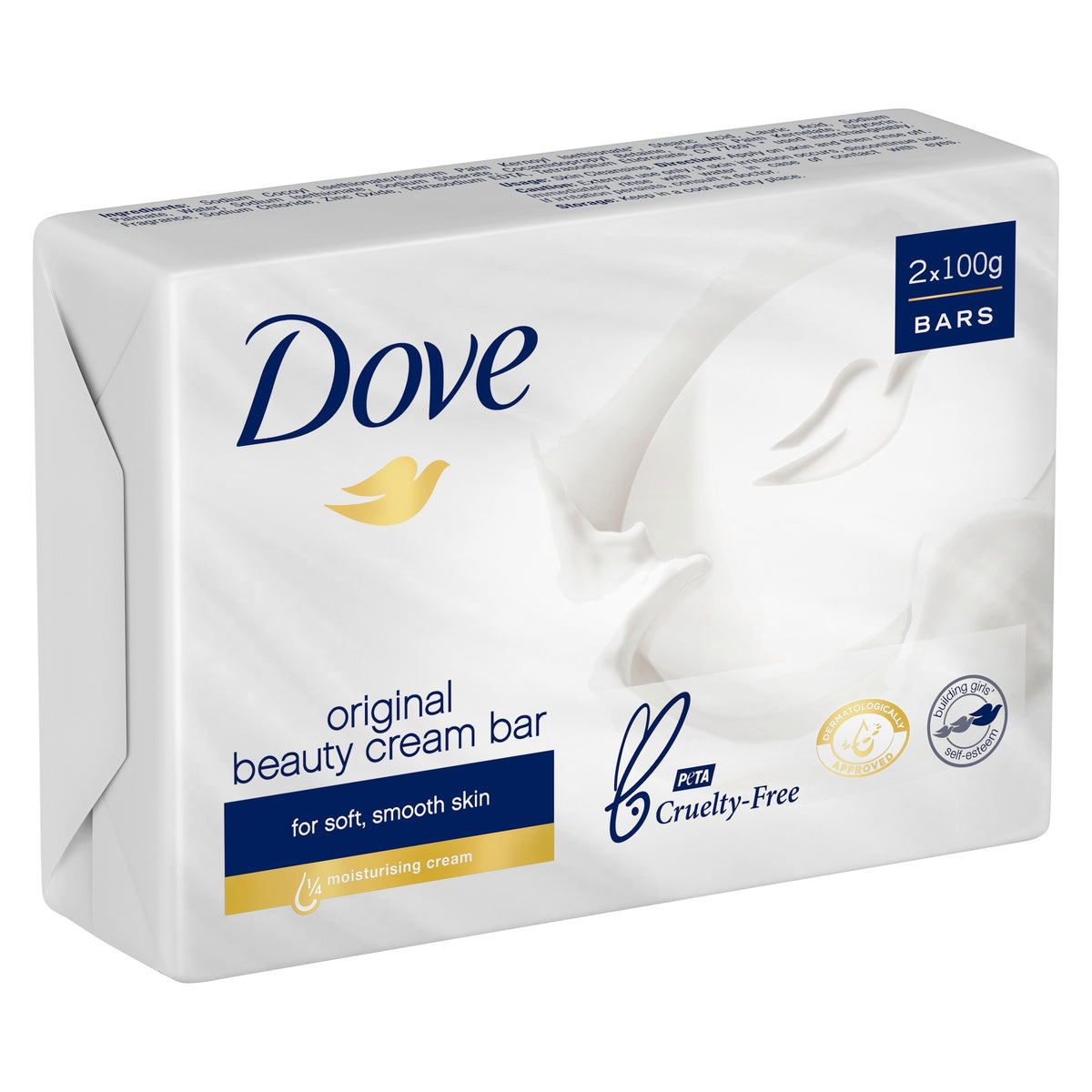 DOVE Beauty Cream Bar Original Soap 200 GR 2 Bars