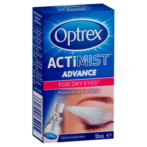 Optrex Advance ActiMist Preservative Free Eye Spray 10mL