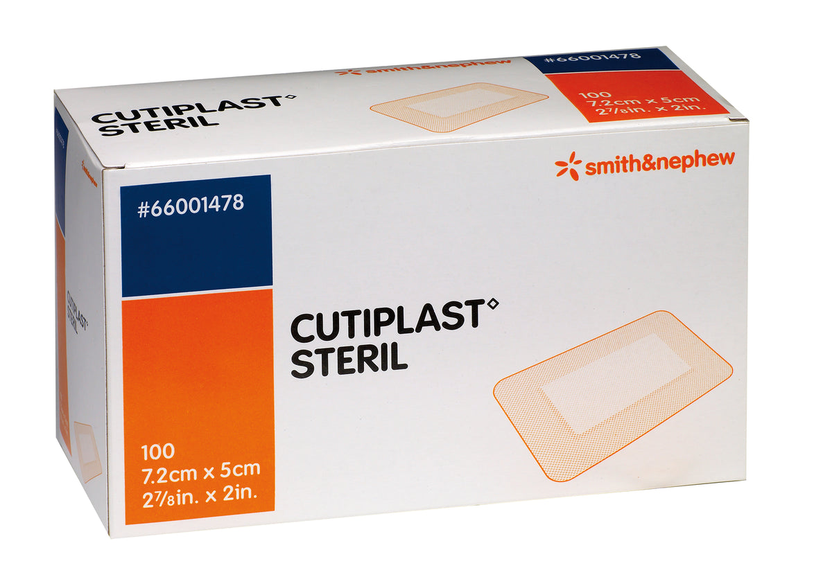 CUTIPLAST™ STERIL 7.2cm x 5cm 100/Box