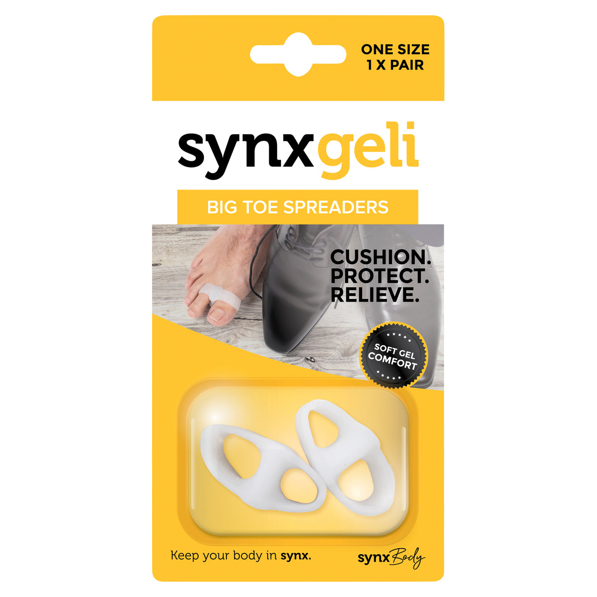 Synxgeli Big Toe Spreader