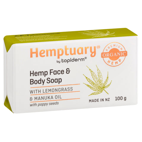 Hemptuary® by Topiderm® Hemp Face and Body Soap 100g