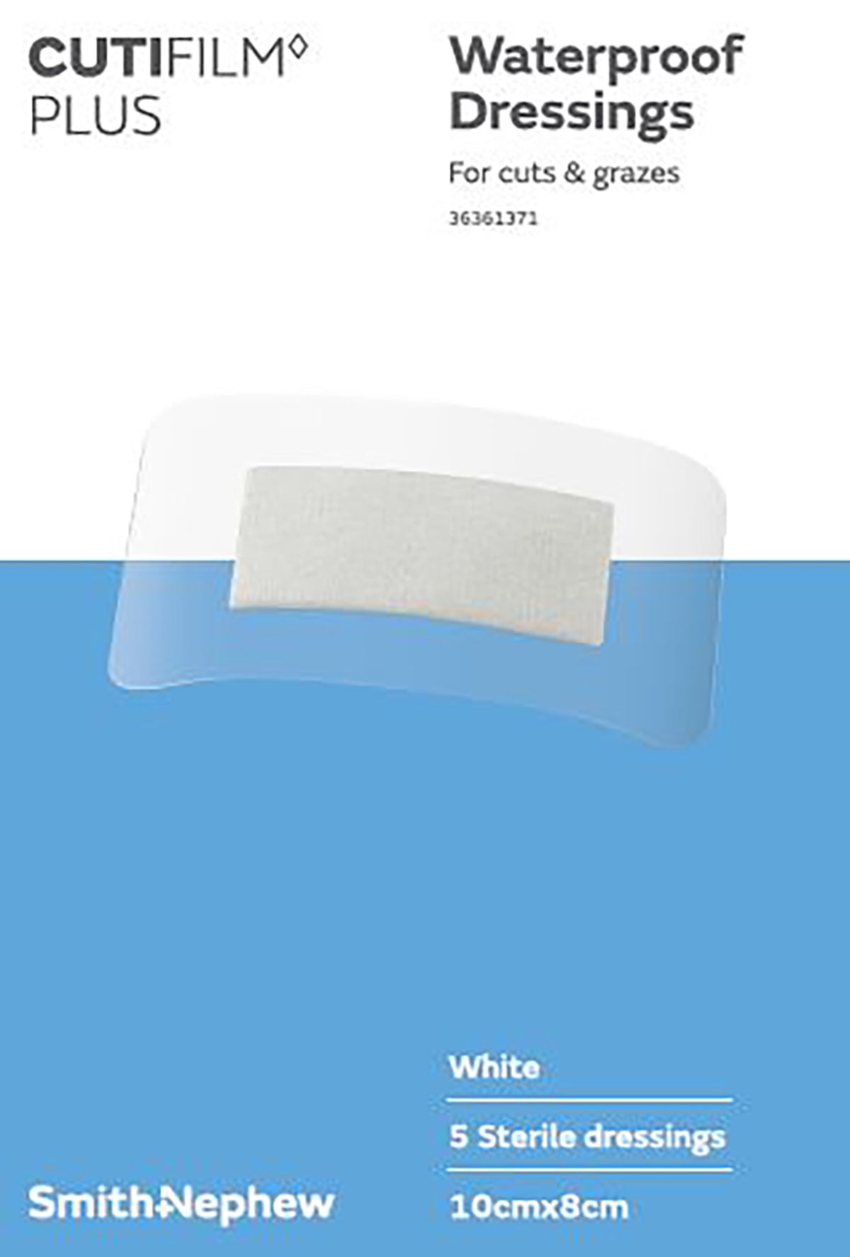 CUTIFILM PLUS™ Post Operative Dressing 10cm x 8cm Pk5