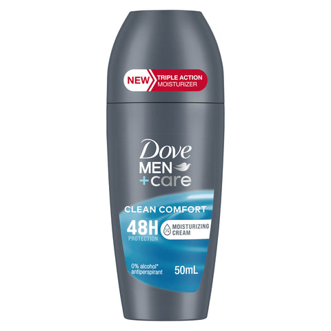 Dove Men+Care Antiperspirant Roll On Clean Comfort 50 ml