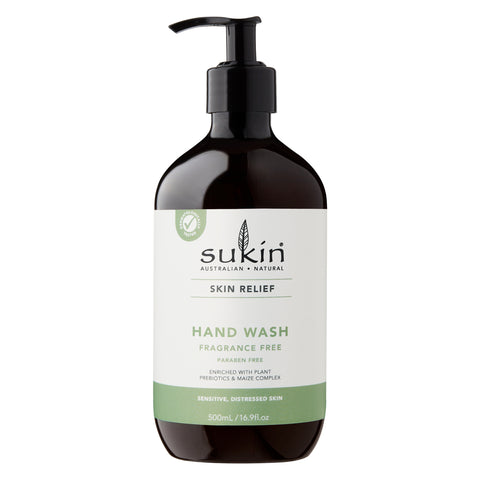 SUKIN SKIN RELIEF HAND WASH 500ML