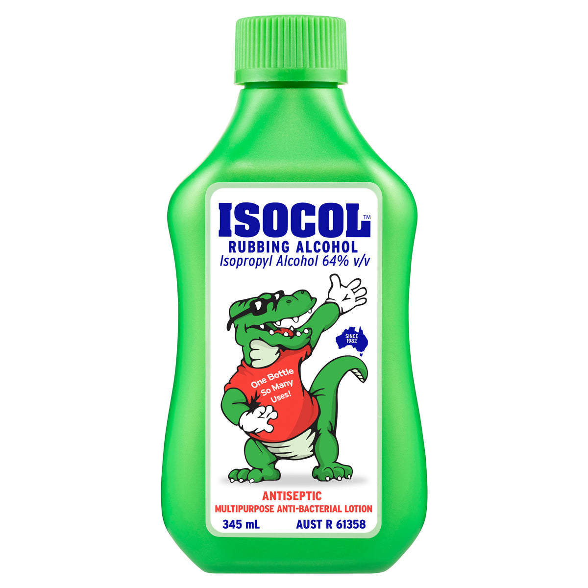 Isocol Rubbing Alcohol Antiseptic 345mL