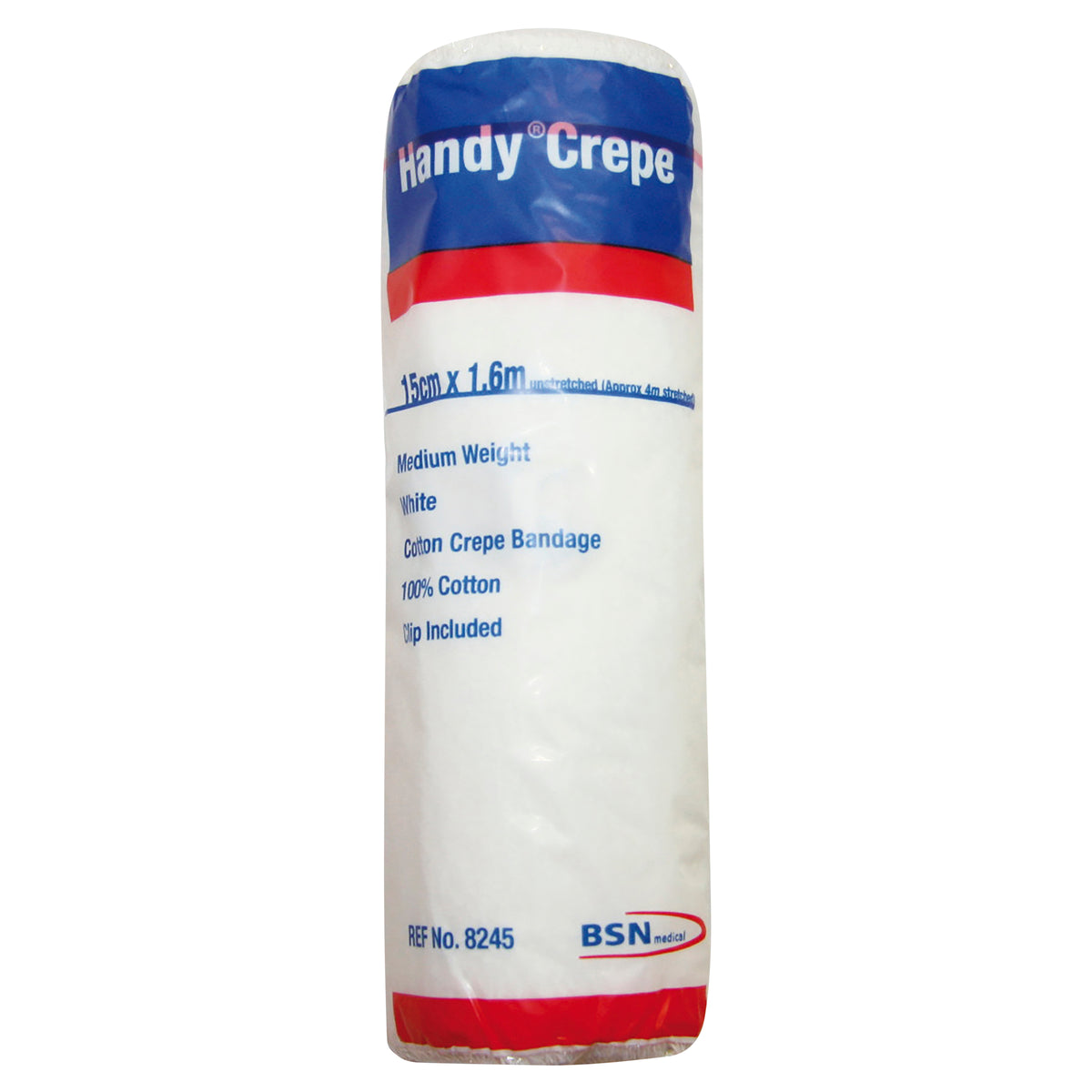 HANDYCREPE MEDIUM BANDAGE 15CM X 1.6M WHITE