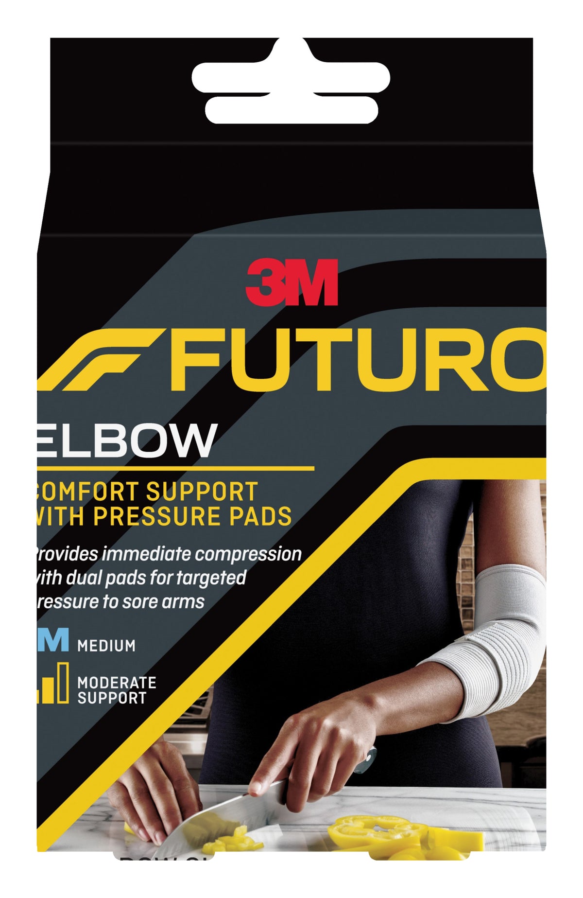 Futuro Comfort Elbow Supp W/Pressure Pad M