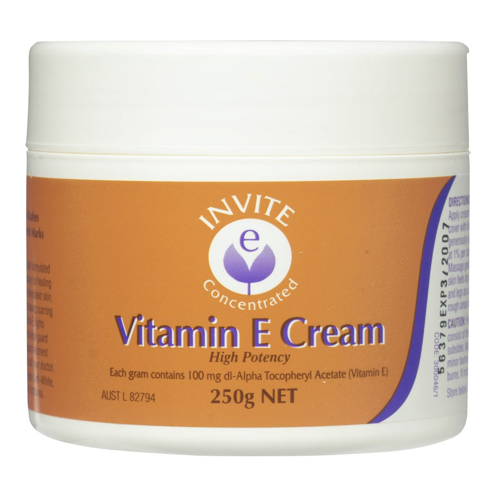 Invite E Cream 250 g – OzChemist Australia