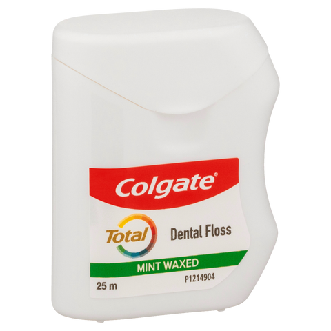 Colgate Total Mint Waxed Dental Floss 25m