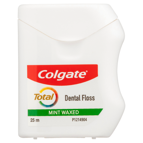 Colgate Total Mint Waxed Dental Floss 25m