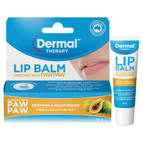 Dermal Therapy Lip Balm Enriched with PawPaw 10g