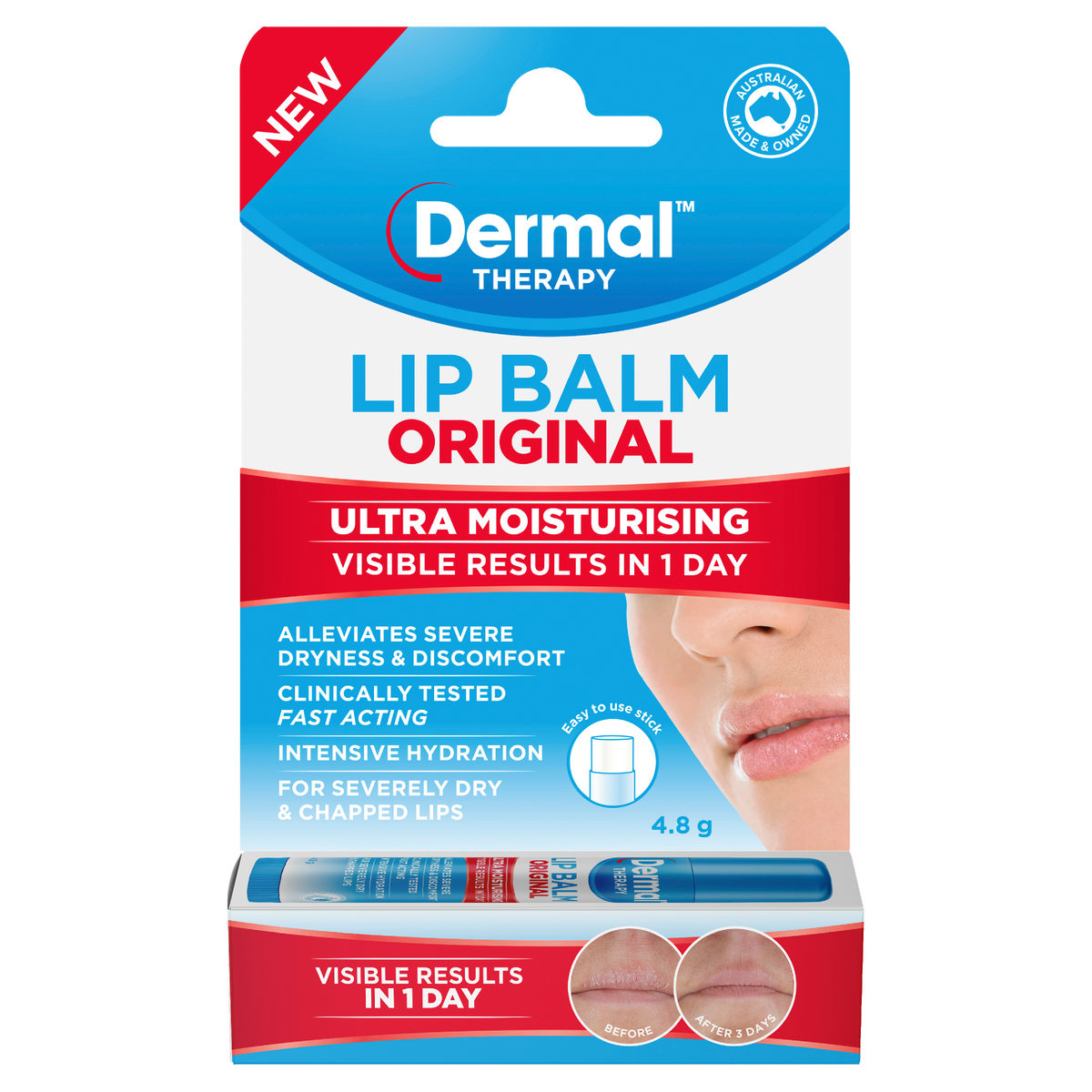 Dermal Therapy Lip Balm Original Stick