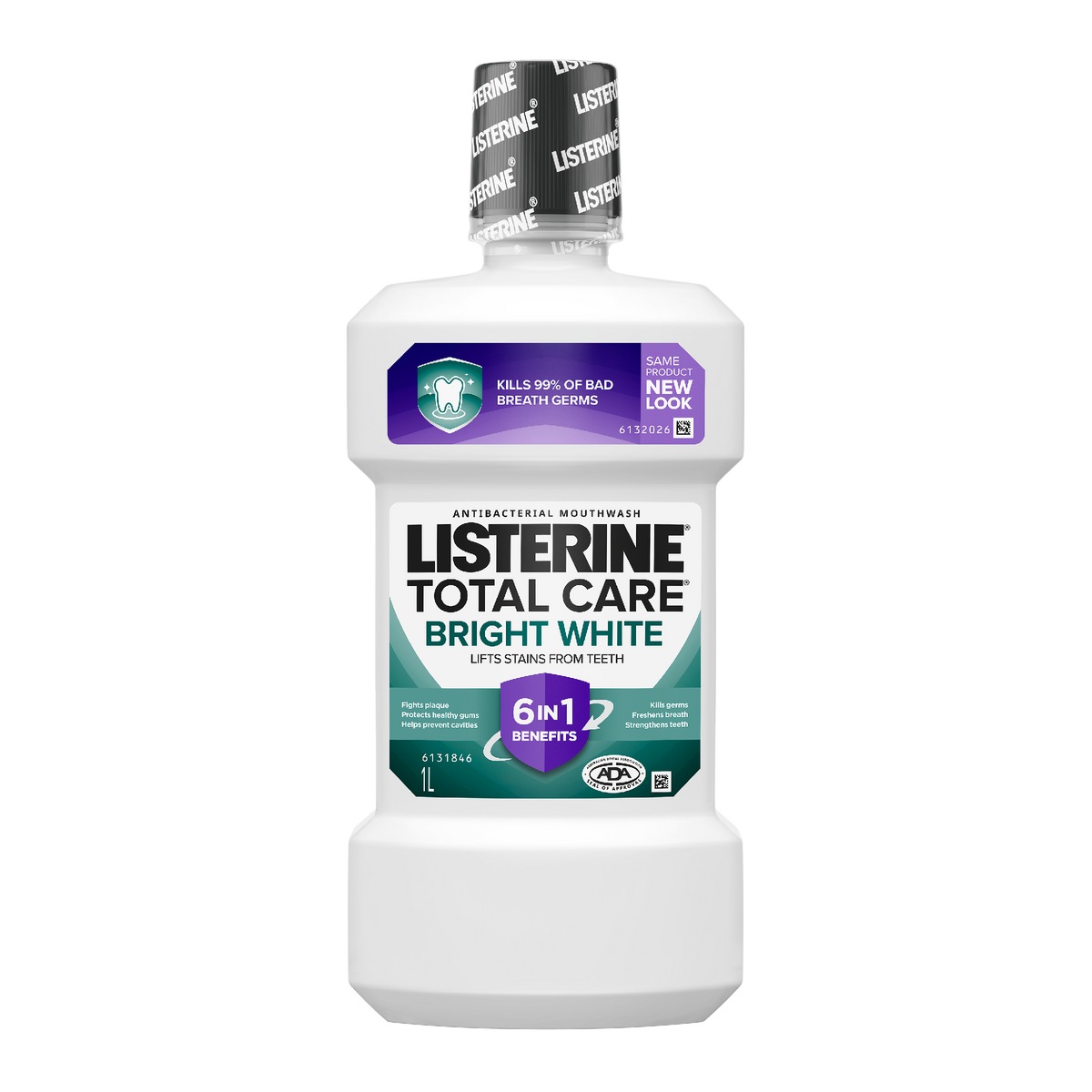 Listerine Total Care Bright White Mouthwash 1 Litre