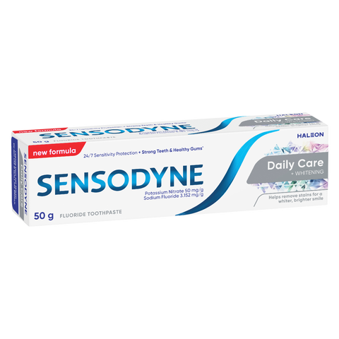 Sensodyne Daily Care + Whitening Sensitivity Toothpaste 50g