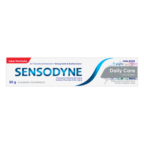 Sensodyne Daily Care + Whitening Sensitivity Toothpaste 50g