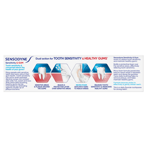 Sensodyne Sensitivity & Gum Whitening Toothpaste 100g