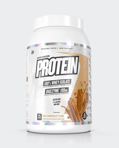 Muscle Nation Protein Isolate Milk Chocolate Flake 990g