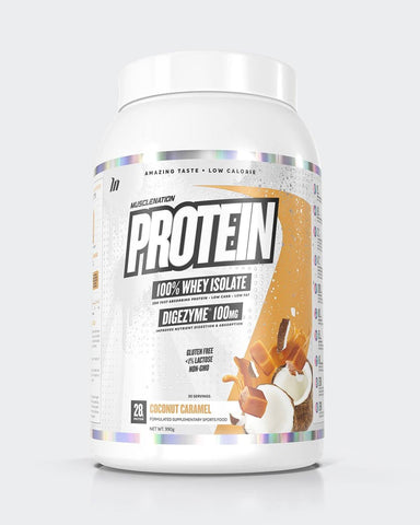 Muscle Nation Protein Isolate Coconut Caramel 990g