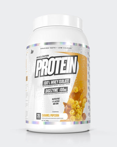 Muscle Nation Protein Isolate Caramel Popcorn 990g