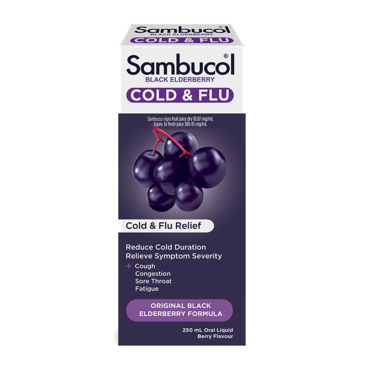 Sambucol Cold & Flu Syrup 250mL