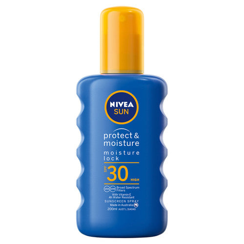 NIVEA Sun Protect & Moisture SPF30 Sunscreen Spray 200mL