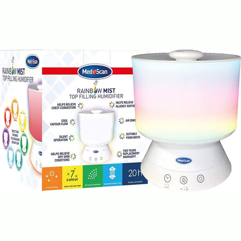 MedeScan Rainbow Mist TOP Filling Humidifier