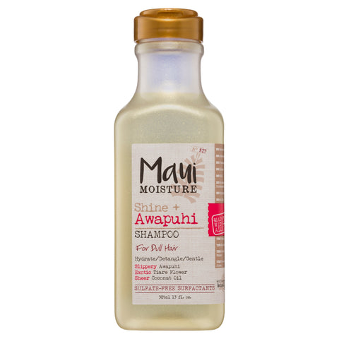 Maui Moisture Shine + Hydrate Awapuhi Shampoo For Dull Hair 385mL