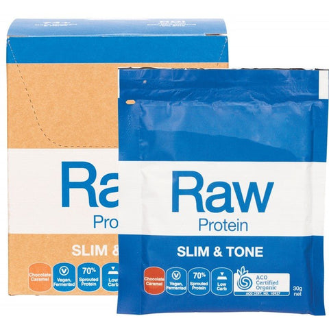 AMAZONIA Raw Protein Slim & Tone Triple Chocolate 30g 12PK