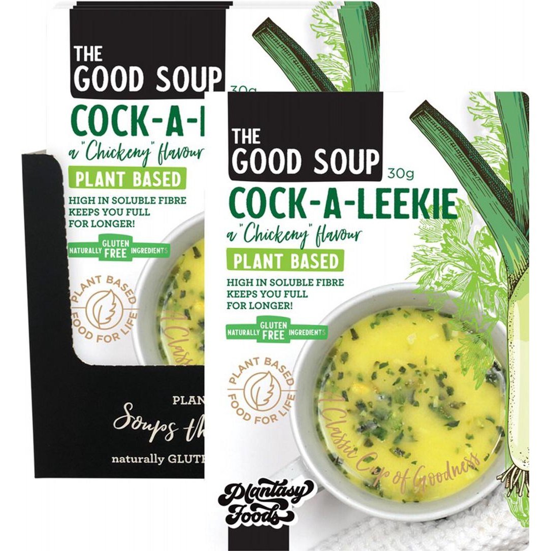 PLANTASY FOODS The Good Soup Cock-A-Leekie - 8x30g