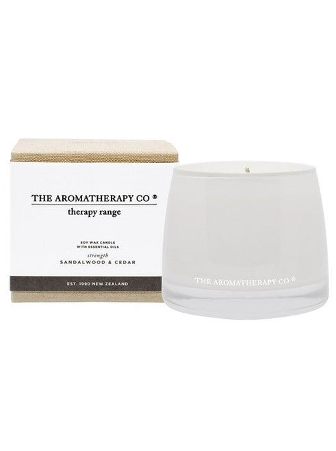 Strength Sandalwood & Cedar Candle 260g