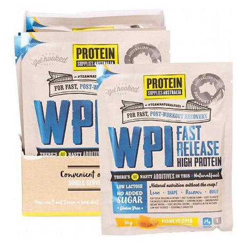 PROTEIN SUPPLIES AUSTRALIA WPI (Whey Protein Isolate) Honeycomb 12x30g