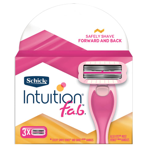 Schick Intuition f.a.b Refills 3pk