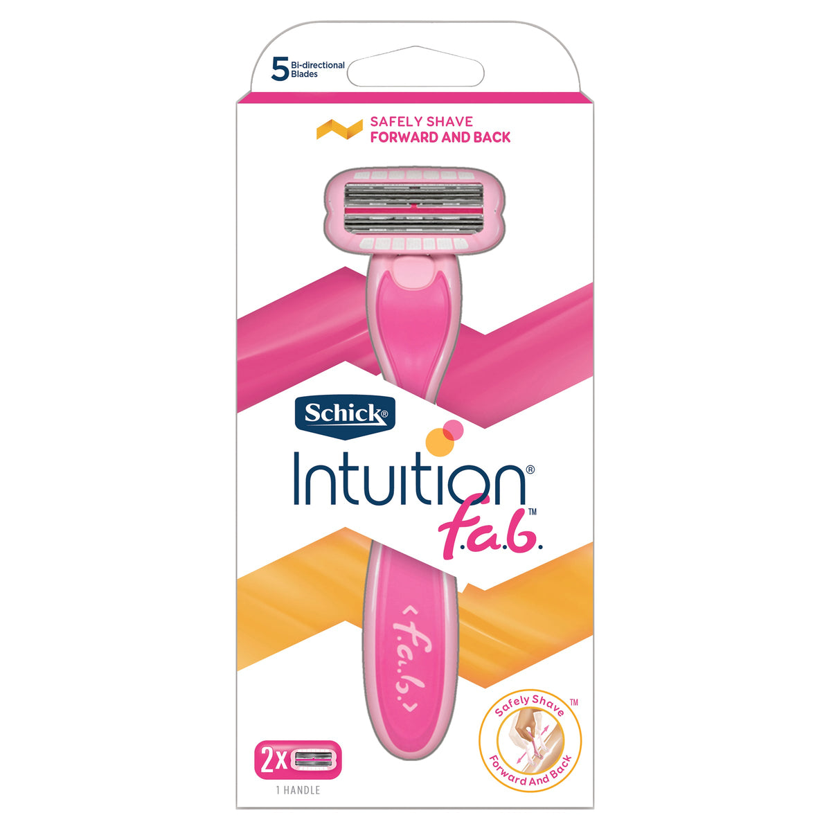 Schick Intuition f.a.b Kit 2 pack