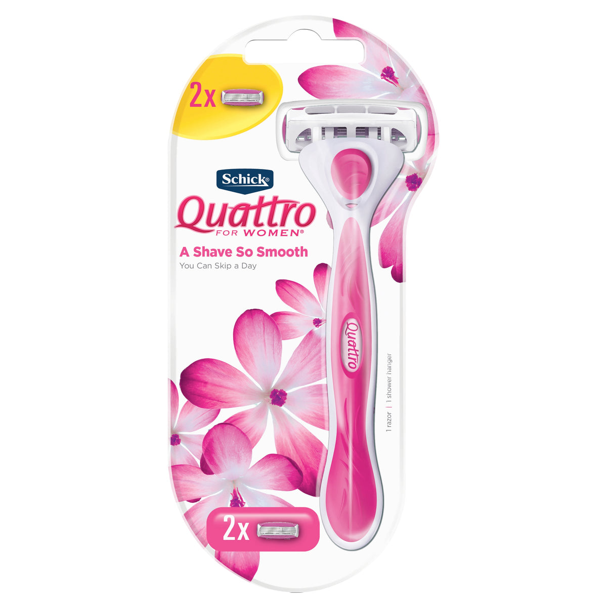 Schick Quattro for Women Kit