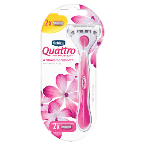 Schick Quattro for Women Kit